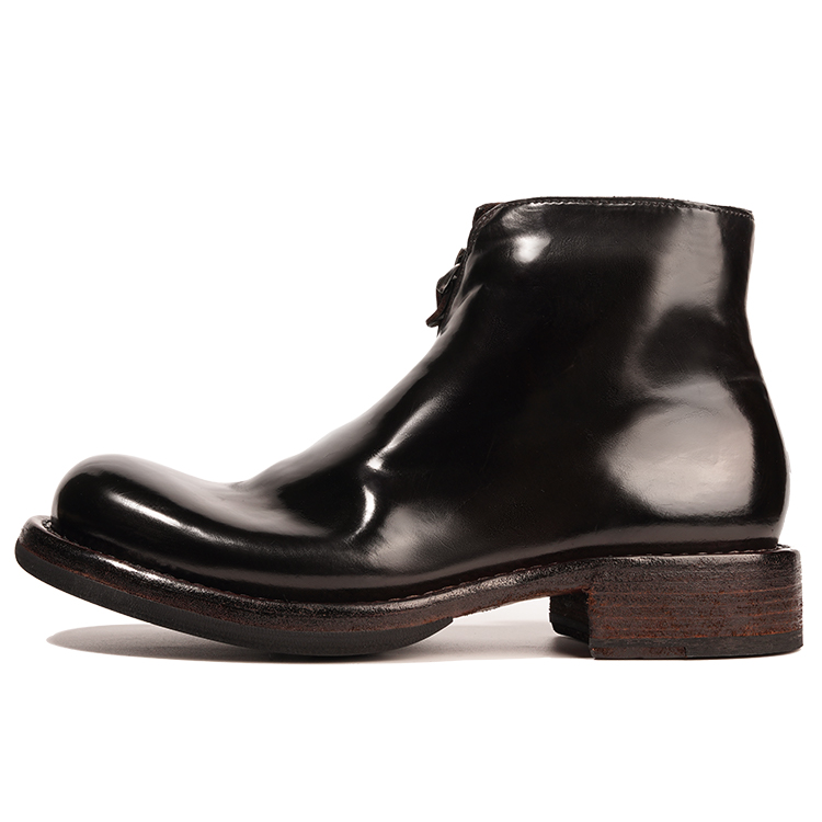 

Dreambox Вибрам x Дримбо полусапоги мужские 4 см темно-коричневые глянцевые, цвет Dark Coffee Shiny