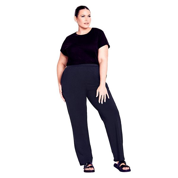 

Женские брюки для активного отдыха plus size tall Avenue, Navy