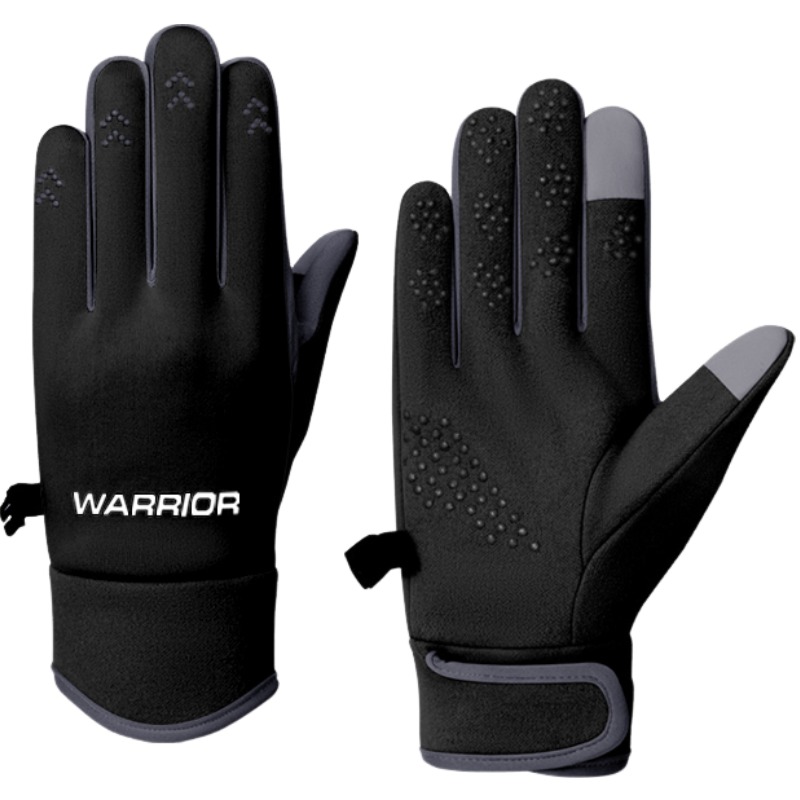 

WARRIOR Дралоновые перчатки из композитного кристального флиса унисекс, Black