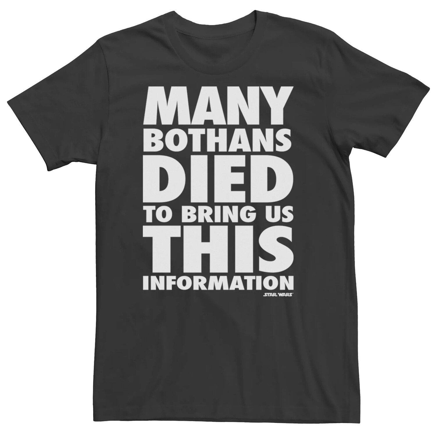 

Мужская футболка A New Hope Ep4 Poor Bothans Licensed Character