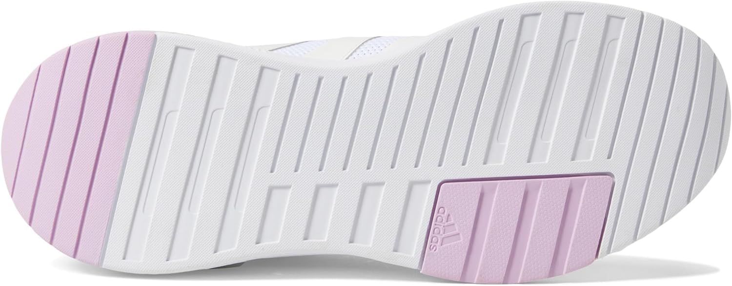 Кроссовки adidas Kids Racer Tr23, слоновая кость/белый/сиреневый — фото 4