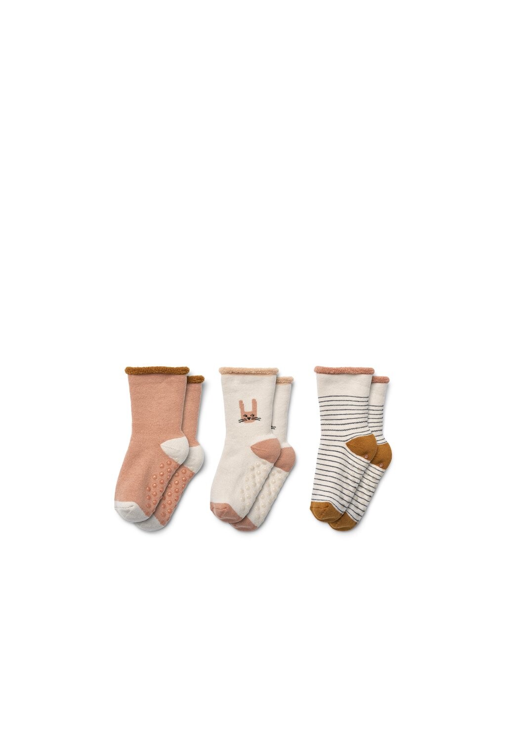 

Носки ELOY BABY UNISEX 3 PACK Liewood, песочный