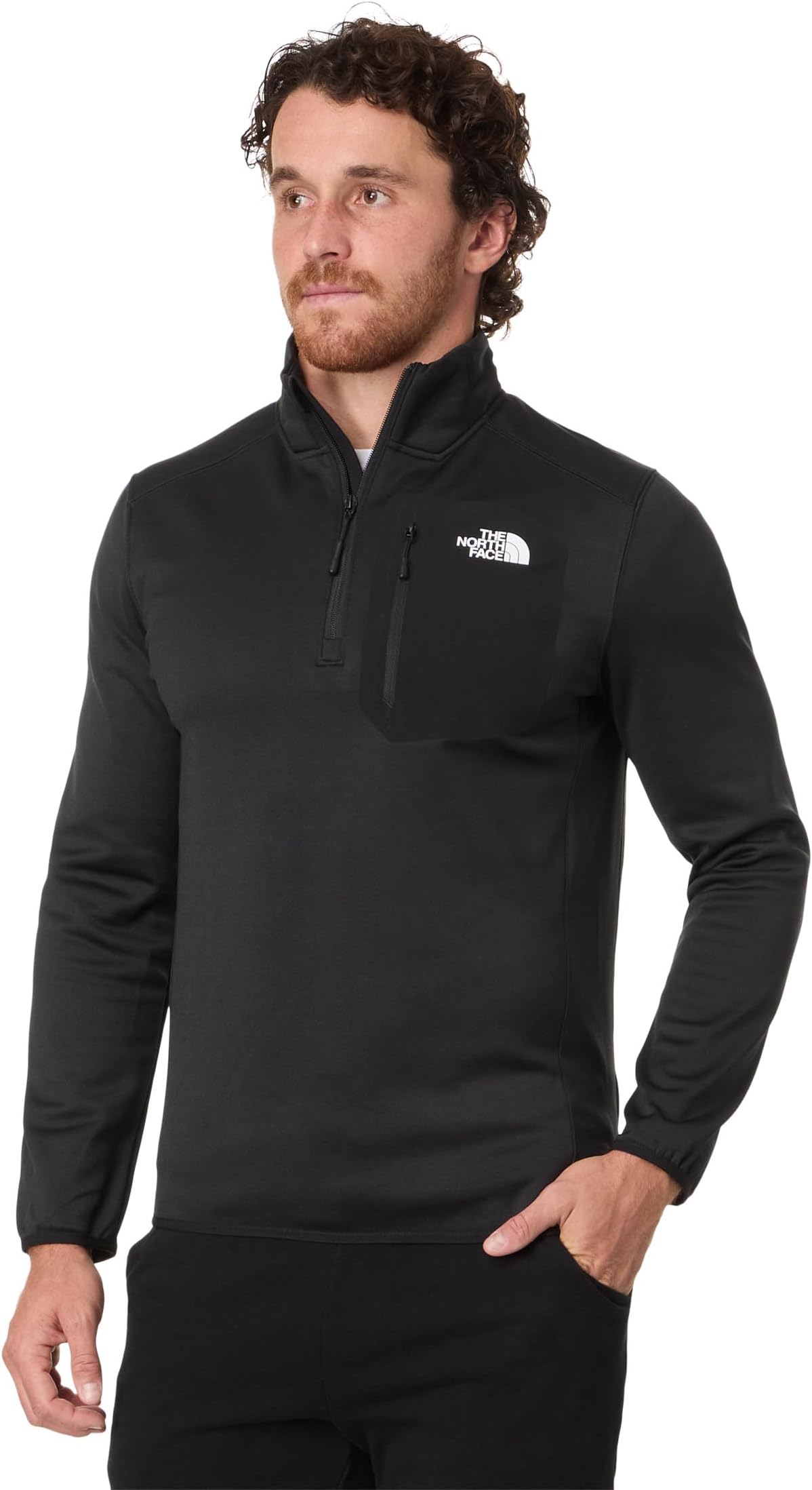 

Толстовка The North Face Crest 1/4 Zip, черный