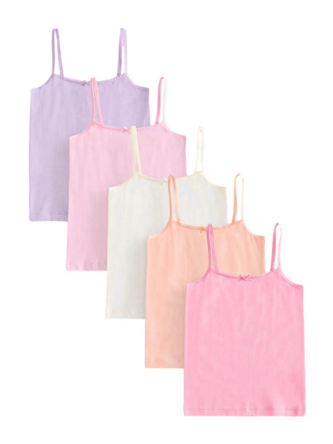 Топ Next, Ivory/Lavender/Pastel Orange/Pastel Pink/Light Pink
