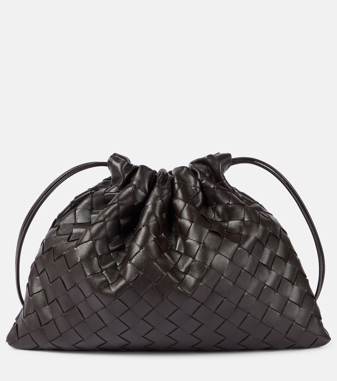 

Пыльник Маленькая кожаная сумочка-клатч Bottega Veneta, Fondant-Gold