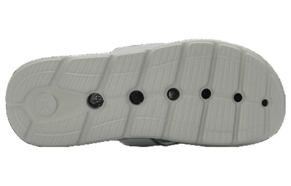 Тапочки ua ignite 7 'light grey' Under Armour, зеленый — фото 4