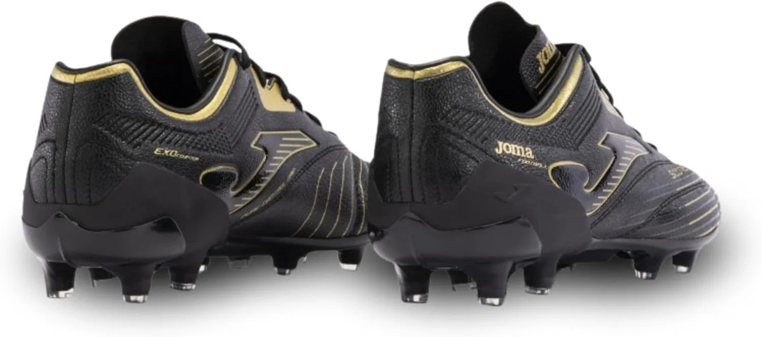 Детские футбольные кроссовки Joma Unisex Kinder Turf, Black — фото 3