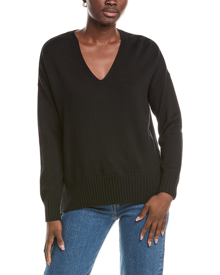 

EILEEN FISHER Топ с V-образным вырезом, черный