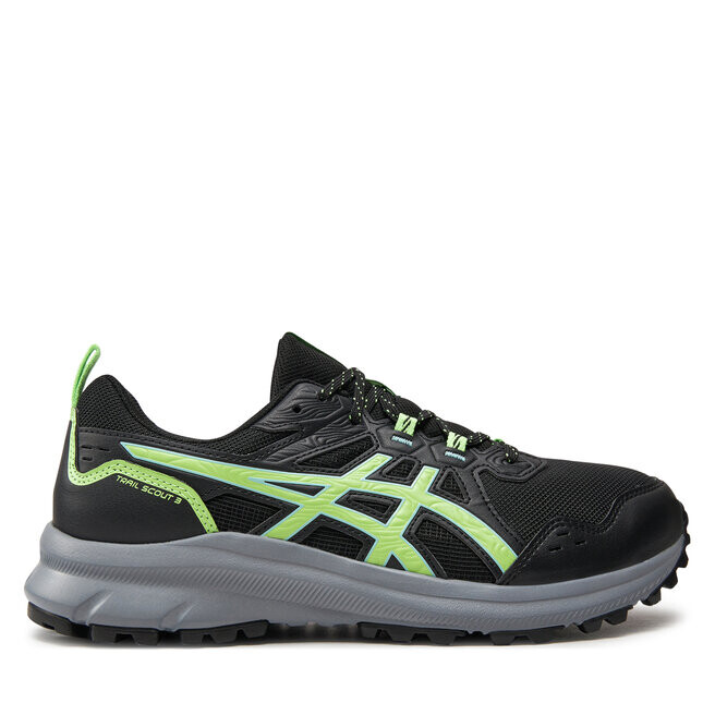 

Кроссовки Asics Trail Scout 3 1011B700 Black/Illuminate Green 003, черный, Серый, Кроссовки Asics Trail Scout 3 1011B700 Black/Illuminate Green 003, черный