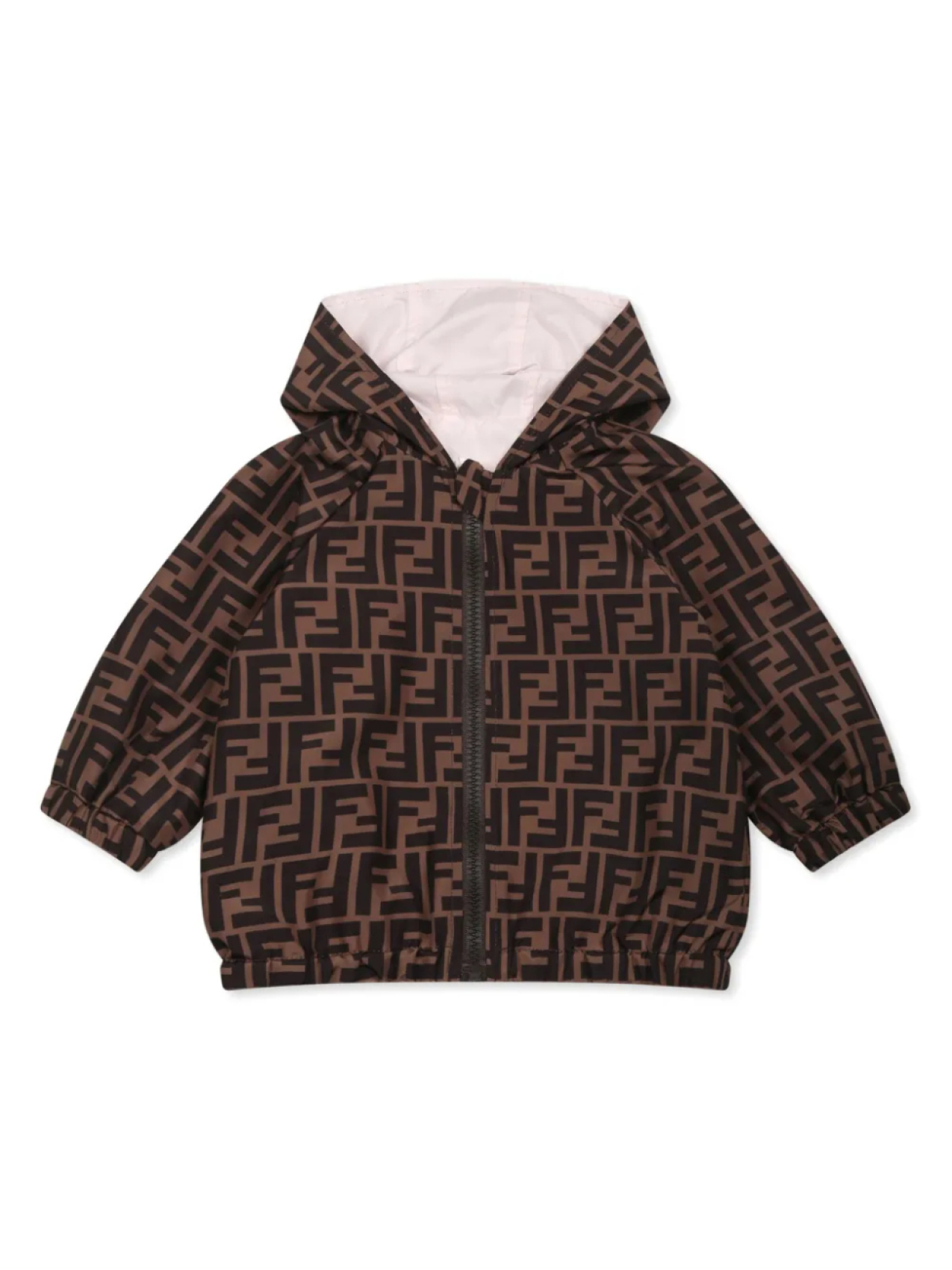 

Двусторонняя куртка Fendi Kids, розовый