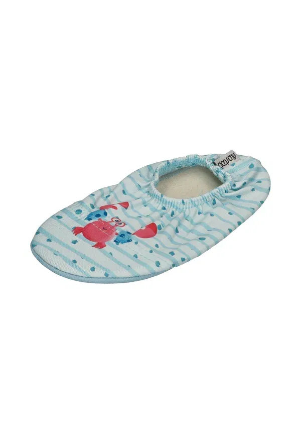 Детские домашние тапочки-сланцы Krebs Türkis Slippers Slipstop, Jimmy, бирюзовый