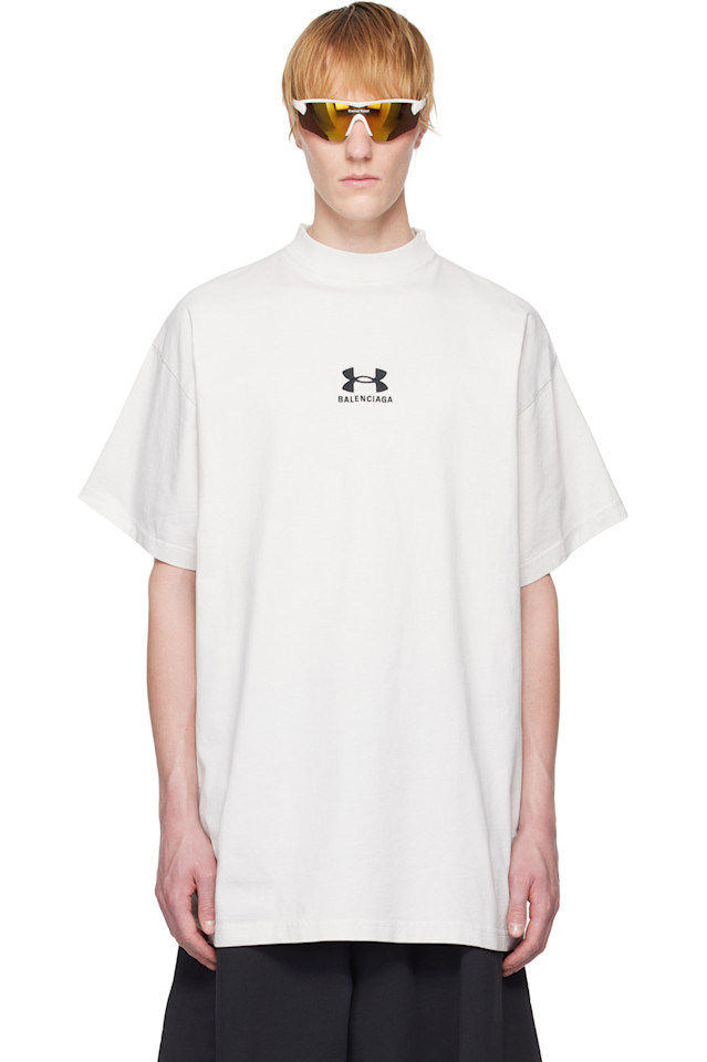 

Футболка оверсайз Under Armour Edition Balenciaga, мультиколор