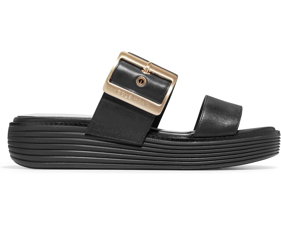 

Сандалии Cole Haan Originalgrand Platform Slides, цвет Black/Black