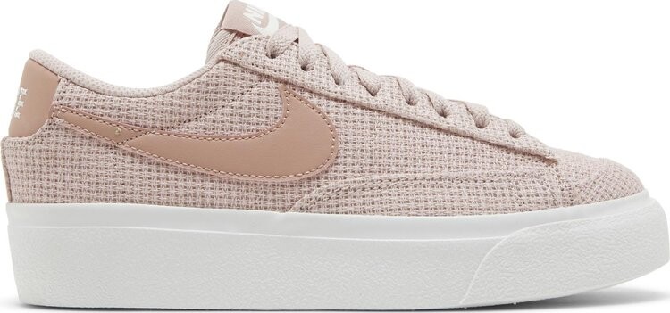 Кроссовки Wmns Blazer Low Platform Essential 'Pink Oxford Woven', розовый