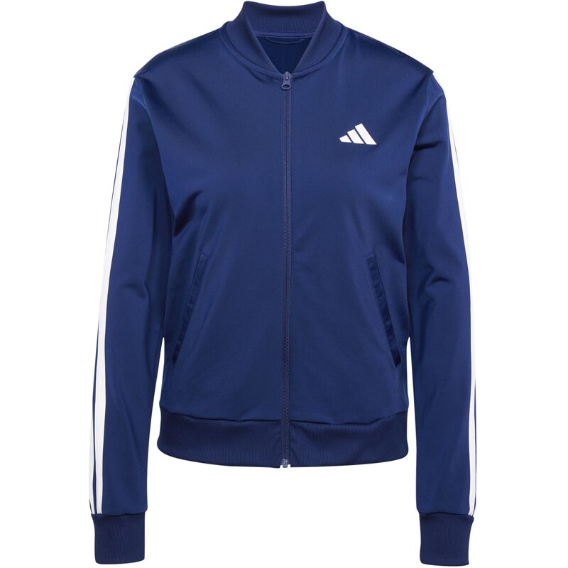 Спортивный костюм Essentials с тремя полосками Adidas, цвет dkblue — фото 2