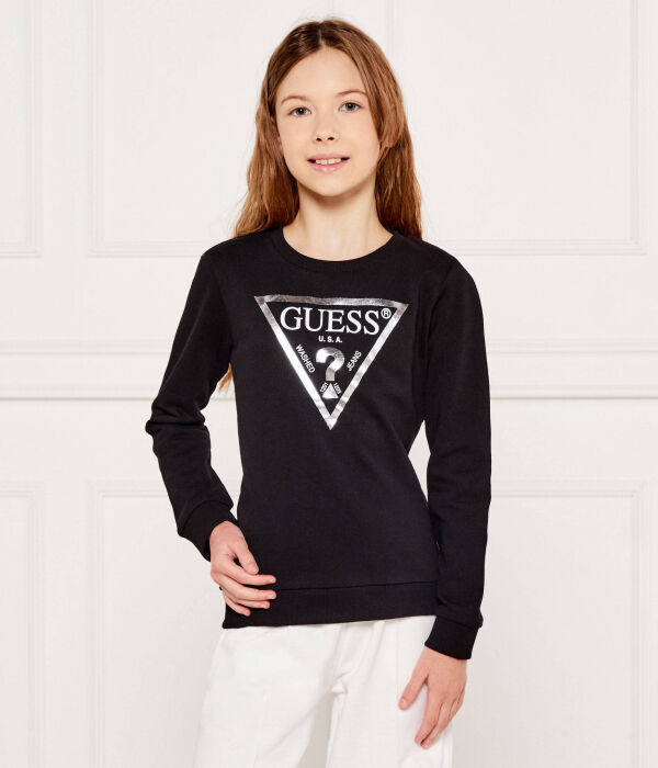 

Свитер Regular fit Guess, черный