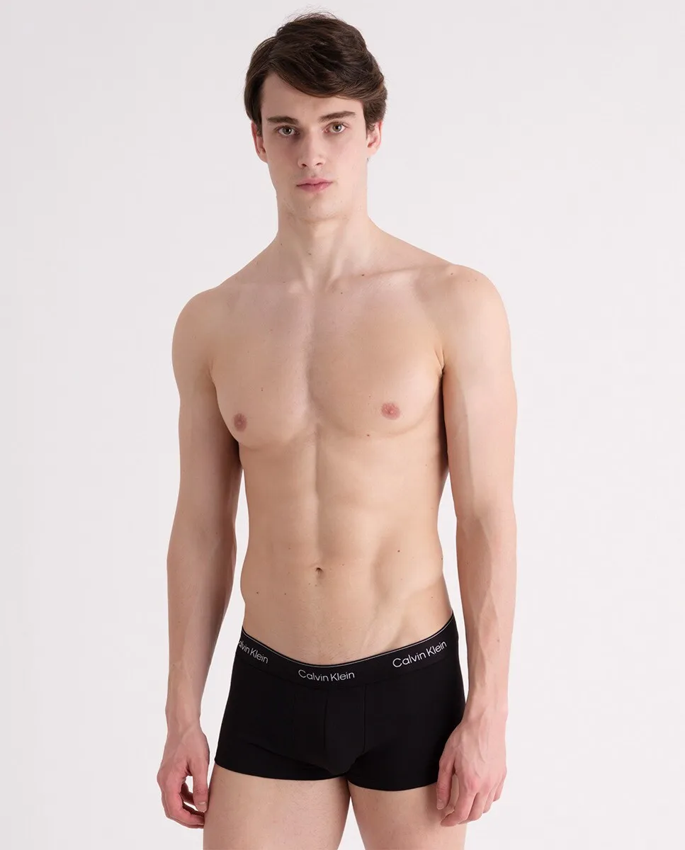 

Упаковка из 3 пар трусов-боксеров с низкой посадкой Calvin Klein, черный