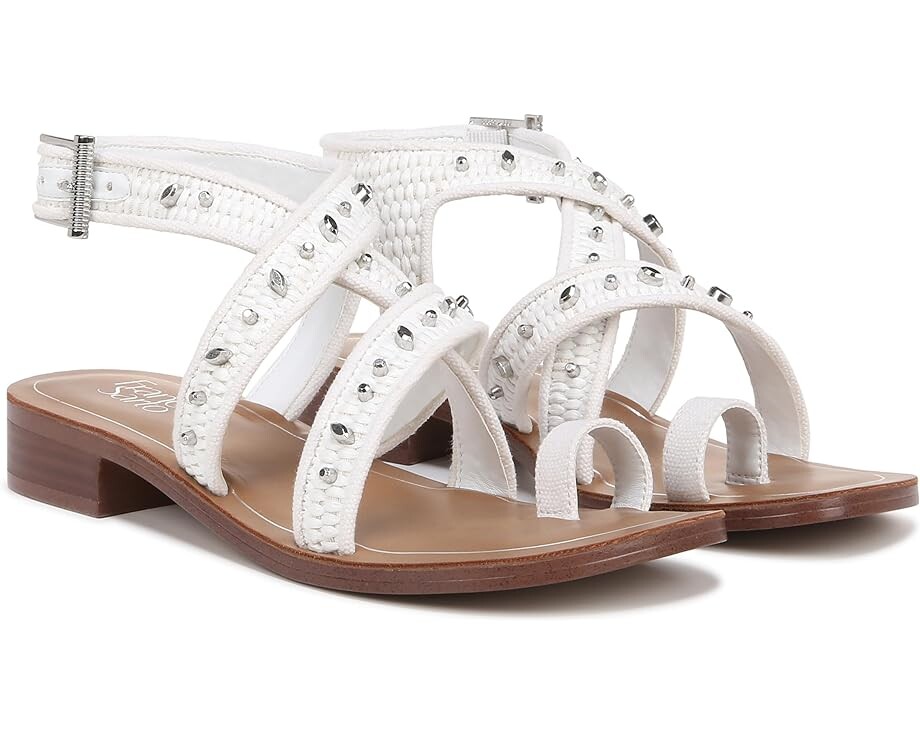 

Сандалии Franco Sarto Ina Strappy Sandal, белый