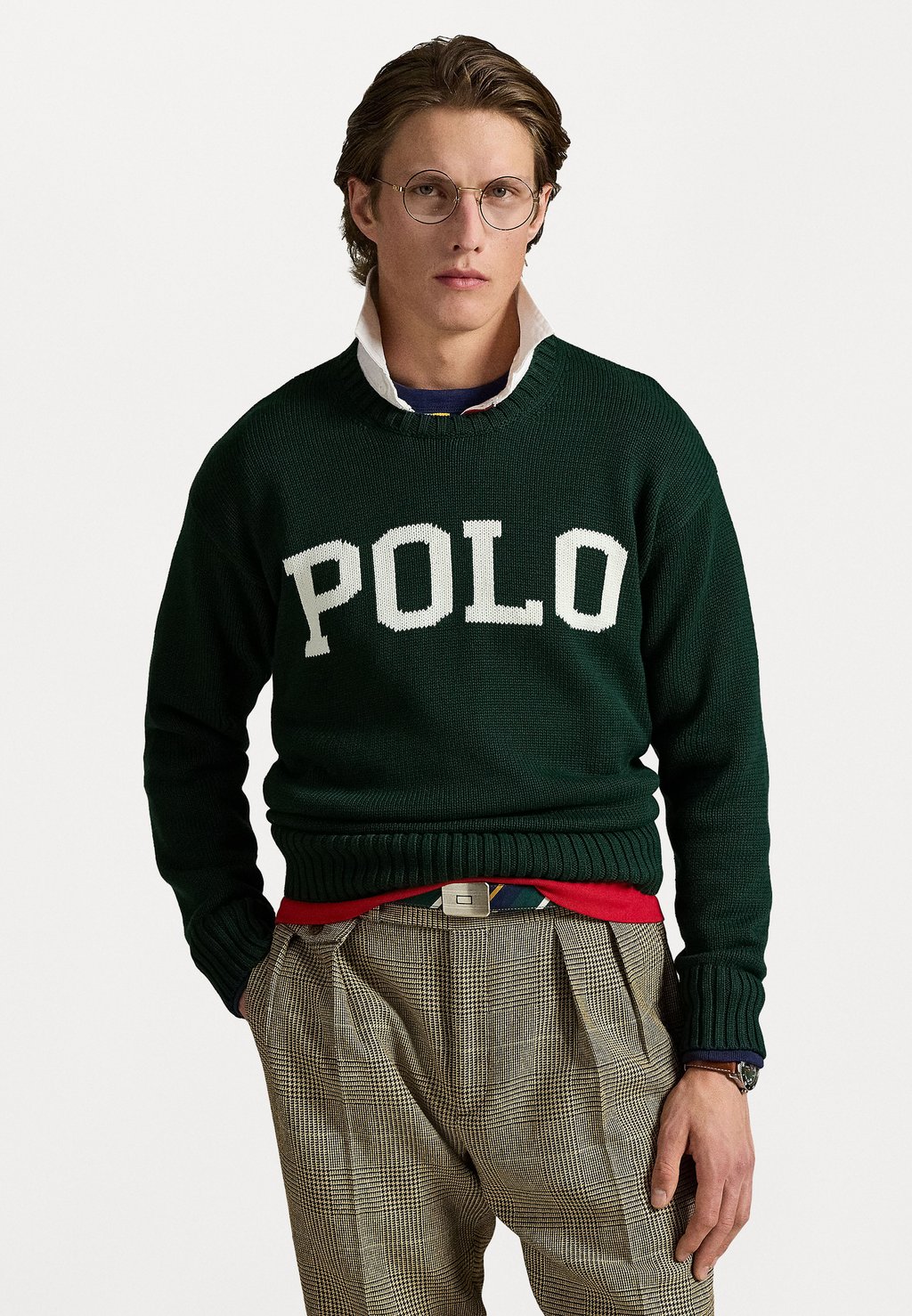 

Джемпер BIG FIT LOGO JUMPER Polo Ralph Lauren, зеленый