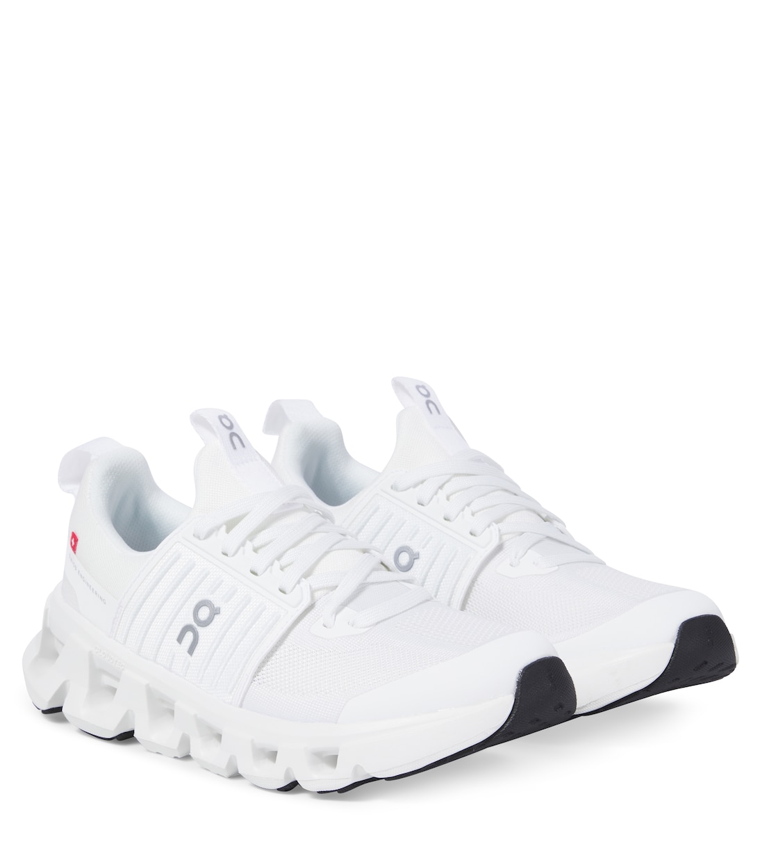 

Кроссовки Cloudswift с сетчатым верхом On Kids, Allwhite