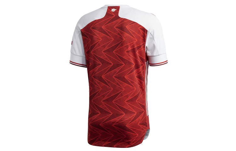 Футболка Arsenal мужская темно-красновато-фиолетовая/белая Adidas — фото 3