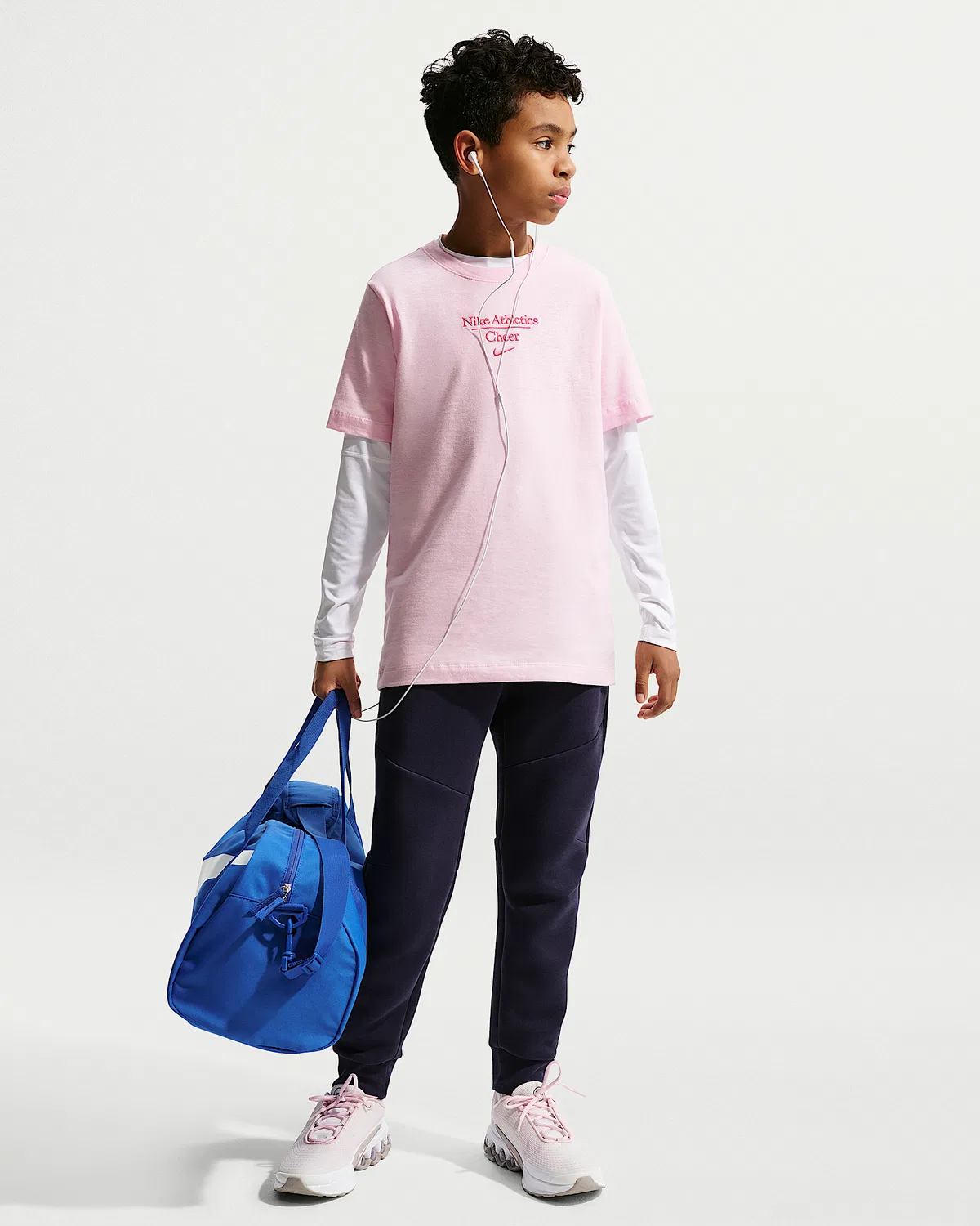 Детская футболка Nike Cheer, Pink Foam — фото 4