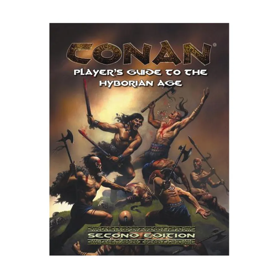 

Player's Guide to the Hyborian Age, Conan (d20) (2nd Edition), мягкая обложка