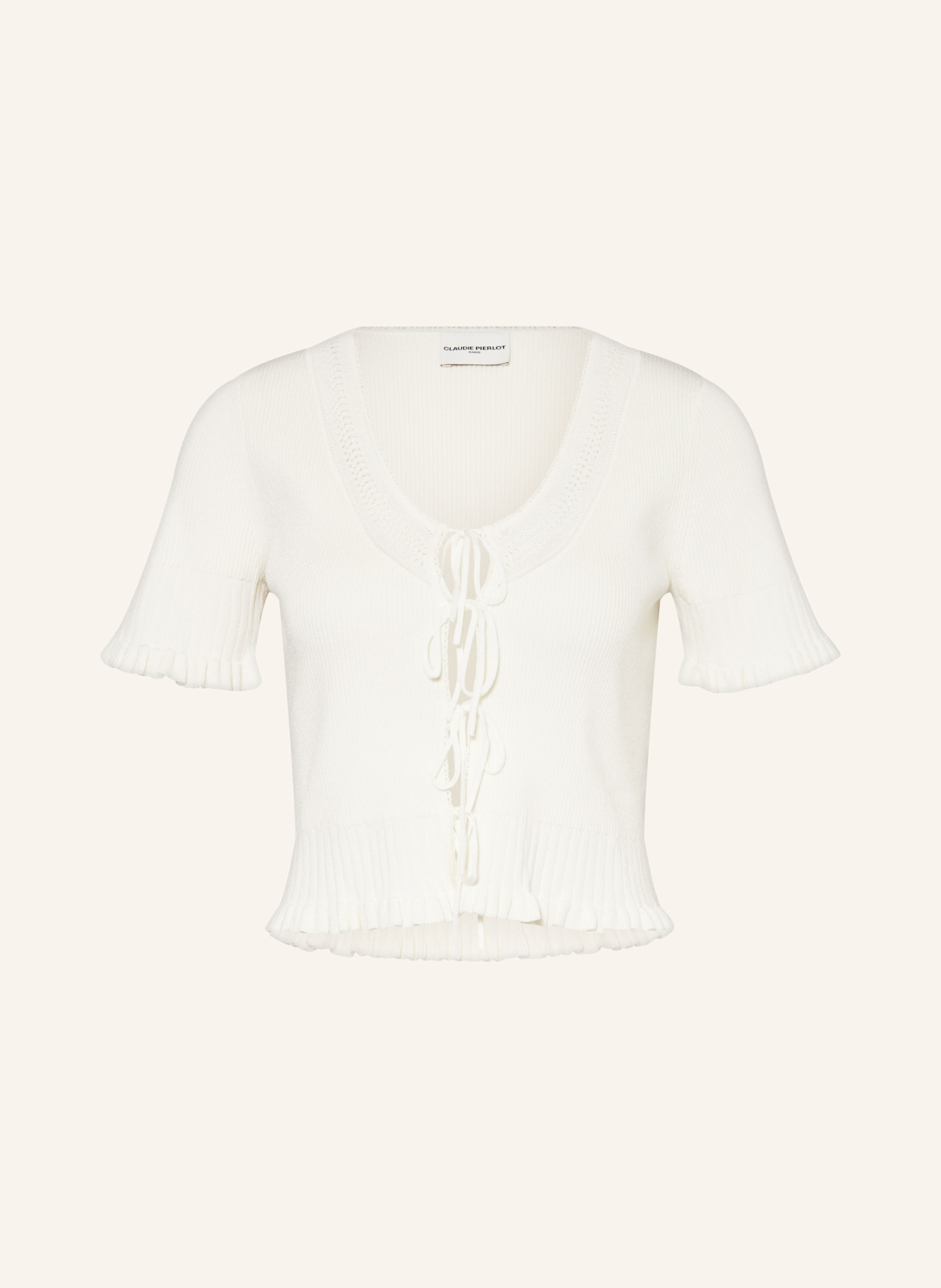 

Трикотажная рубашка Claudie Pierlot, белый