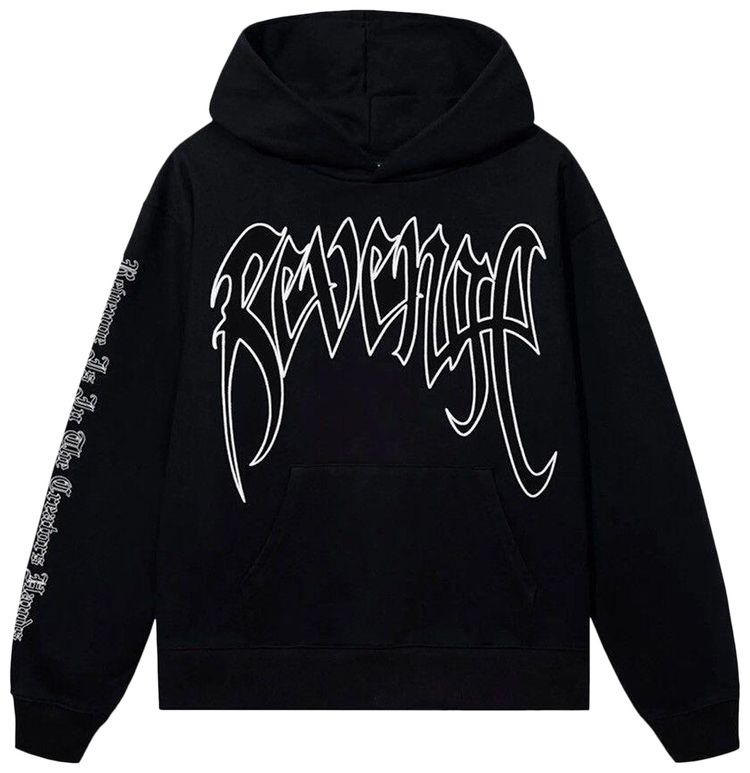 

Худи Revenge x XXXTentacion Kill Outline Hoodie 'Black/White', черный