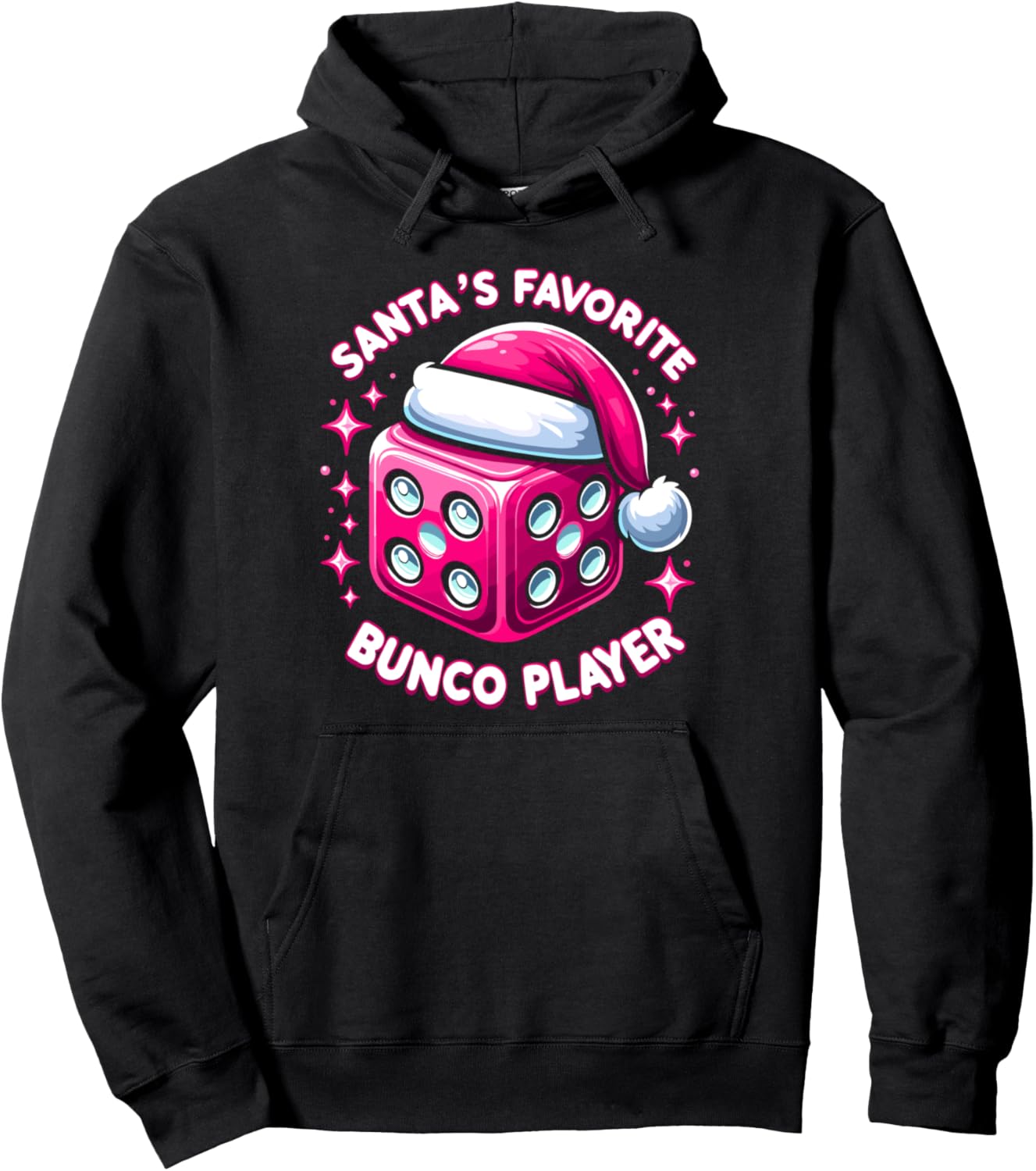 

Рождественская толстовка Banco Group Banco Player Xmas Bunco Gift Ideas & Bunco Player Apparel, черный