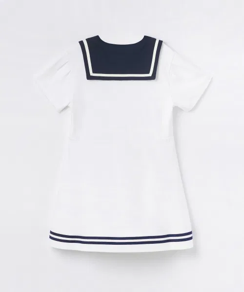Детское платье MUSINSA STANDARD KIDS Sailor Jersey Dress — фото 3