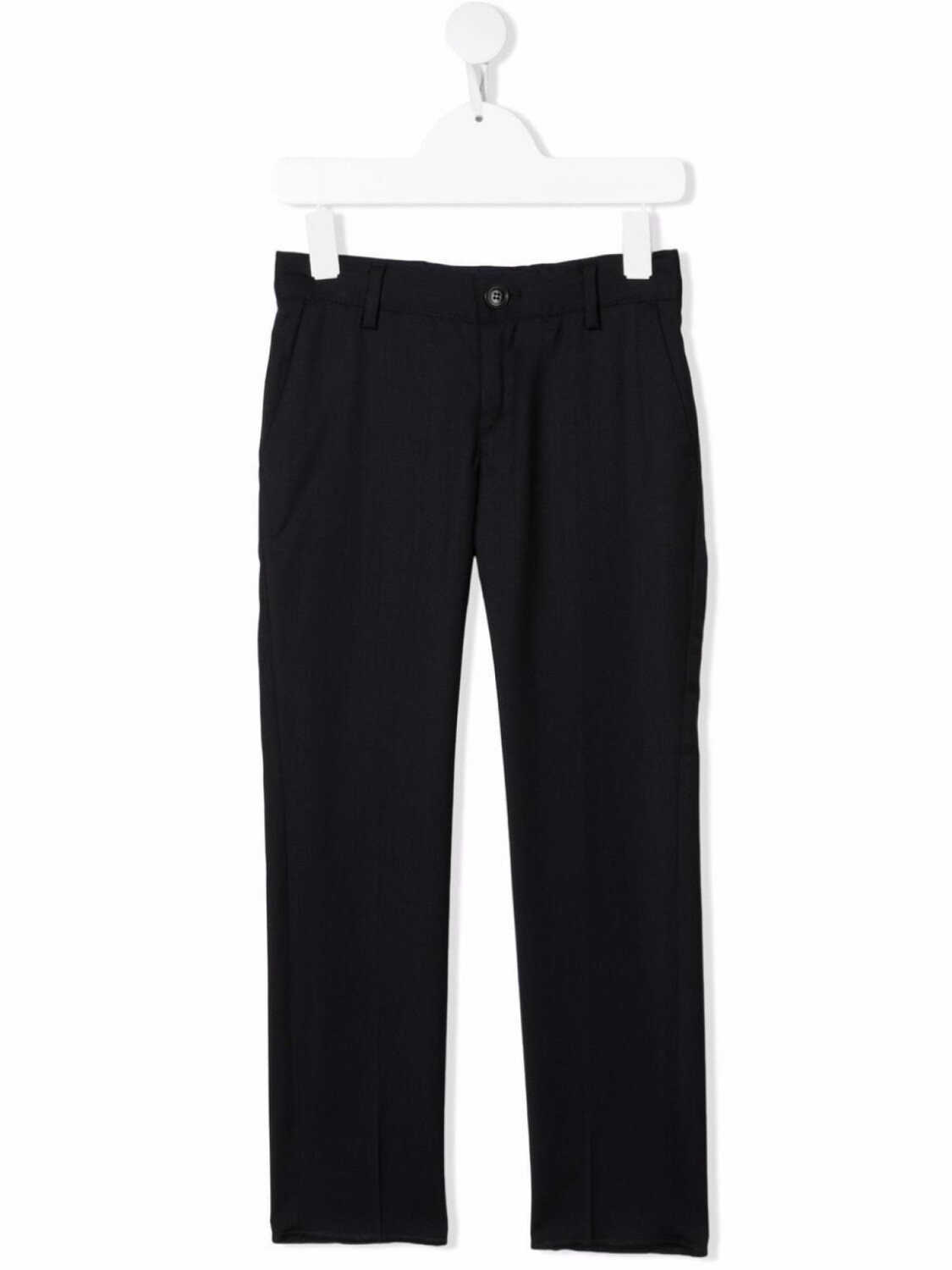 

Emporio Armani строгие брюки кроя слим, синий