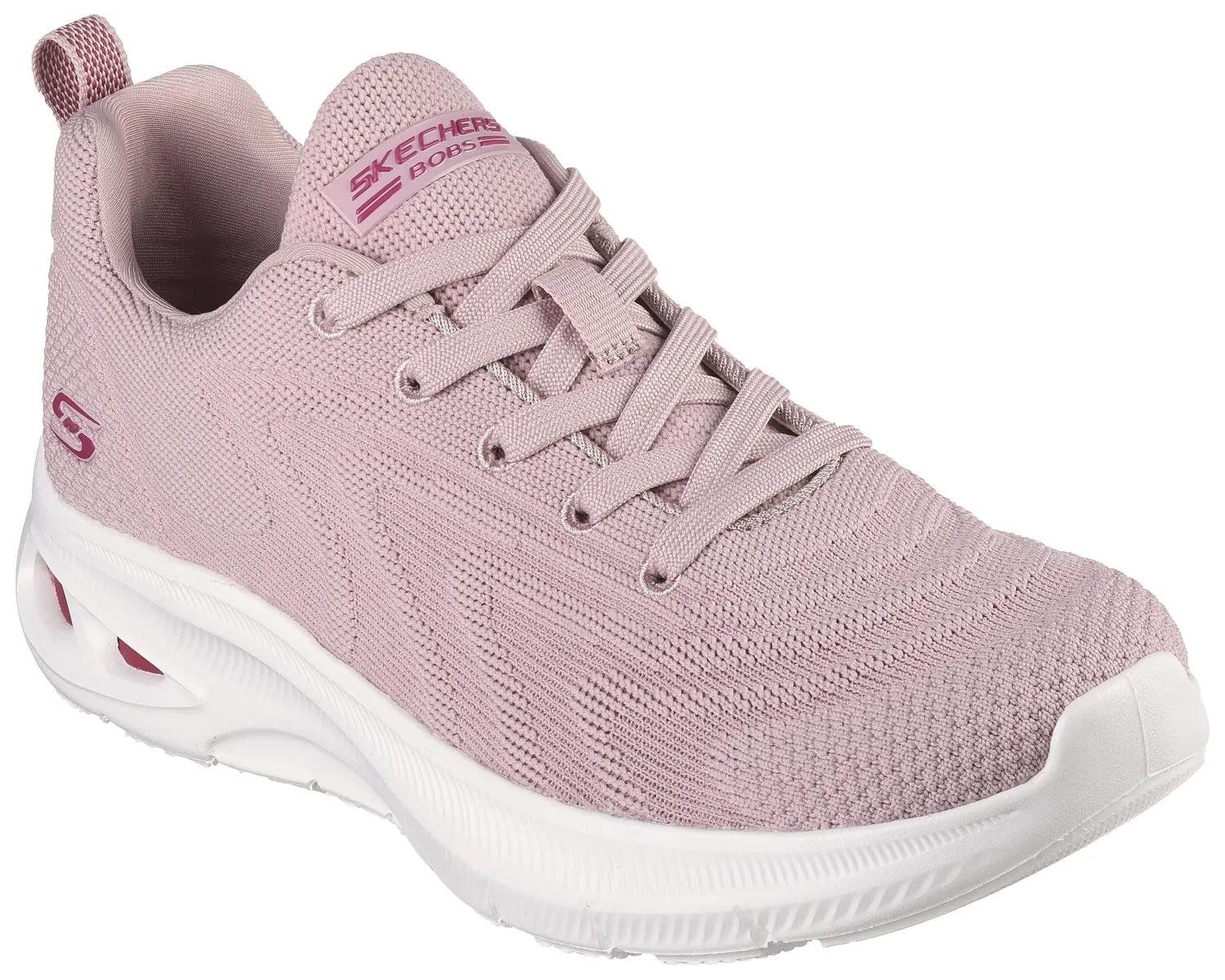 

Кроссовки Skechers "BOBS UNITY SLEEK PRISM", веганское качество изготовления, повседневная обувь, полуботинки, туфли на шнуровке, розовый