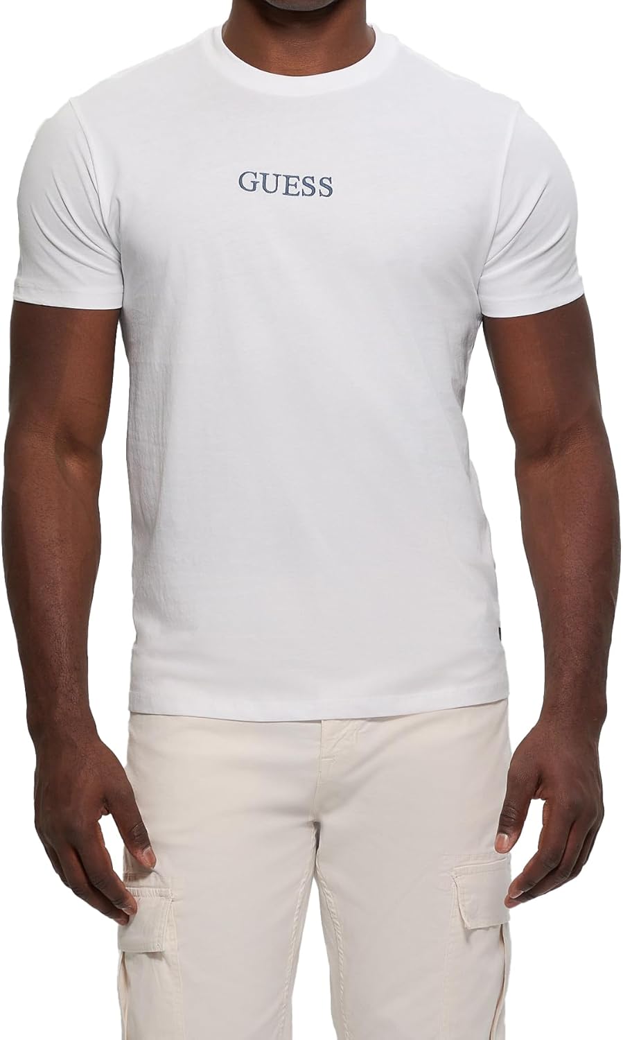 

Мужская футболка GUESS Eco с коротким рукавом «Город мечты», Pure White, Белый, Мужская футболка GUESS Eco с коротким рукавом «Город мечты», Pure White