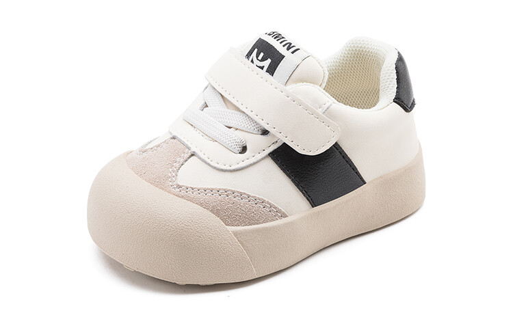 Кроссовки EBMINI inbemini Toddler Shoes TD Low-top, бежевый/черный — фото 2