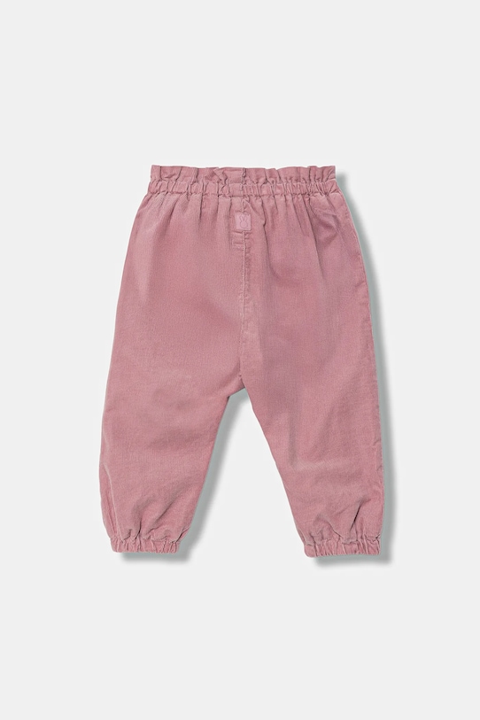 Детские вельветовые брюки United Colors Of Benetton, розовый — фото 2