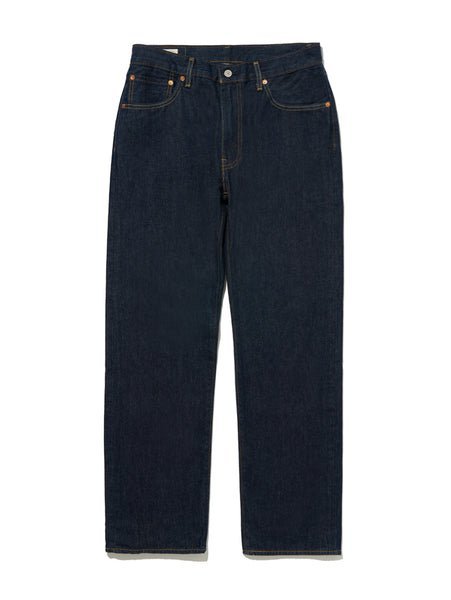 Джинсы прямого кроя 555 свободного кроя темно-синего цвета Levi's, Dark Indigo - Flat Finish — фото 4