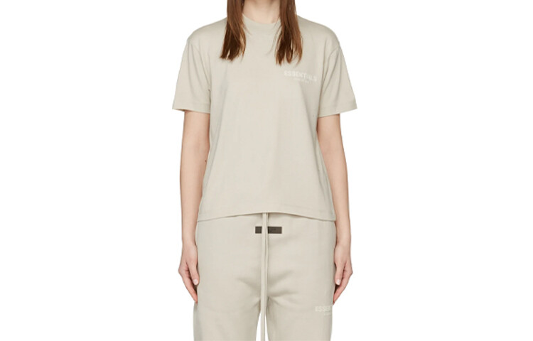 

SS22 Футболка женская пшеничная Fear Of God Essentials