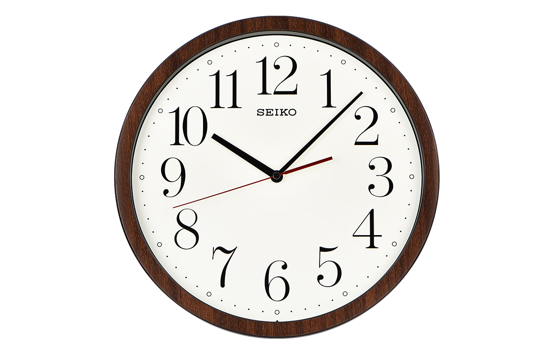 

SEIKO Часы Quartz Movement Wall Clock Unisex White