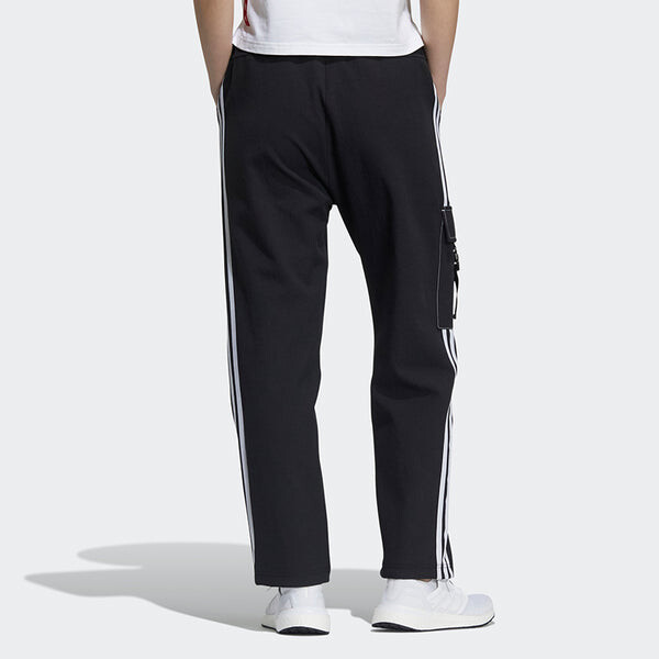 Спортивные штаны (WMNS) adidas Str Pt Loose Running Training Side Pocket Sports Pants/Trousers/Joggers Black, черный — фото 3