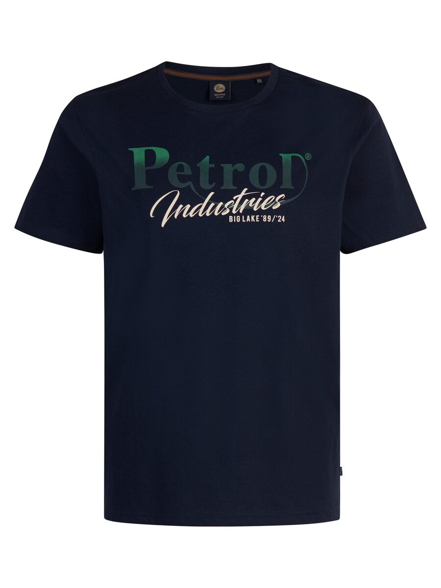 

Классическая футболка Petrol Industries Shirt Landon, ночной синий