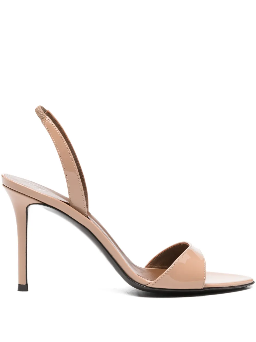 Лакированные босоножки Lilibeth 90 Giuseppe Zanotti, коричневый