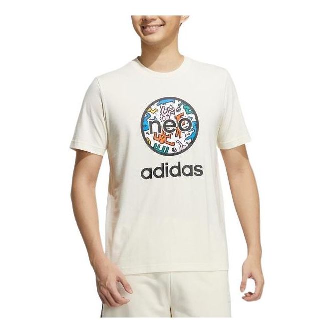 

Футболка adidas neo x keith haring logoT, белый