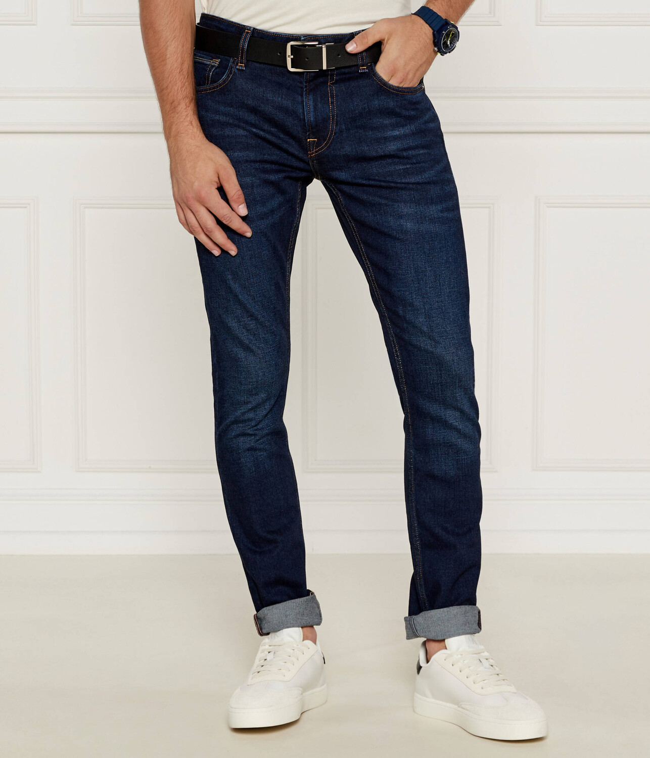 

Джинсы GUESS MIAMI Skinny fit, темно-синий