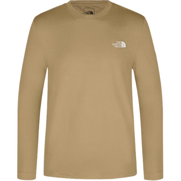 

The North Face Мужская футболка LK5/хаки с круглым вырезом, умеренным прямым кроем
