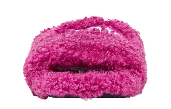 Тапочки cities paris furry slides 'pink' Balenciaga, розовый — фото 3