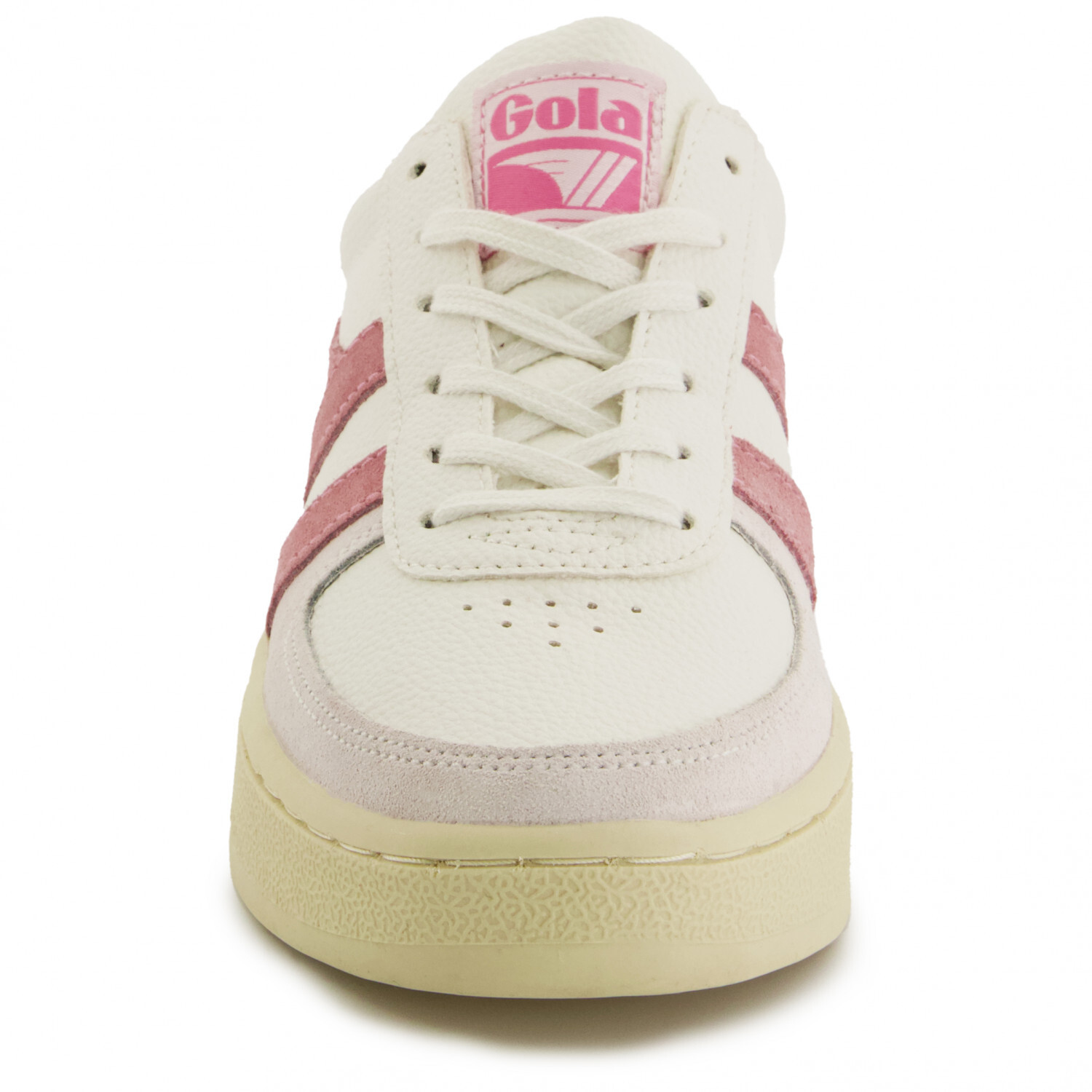 Кроссовки Gola Women's Grandslam Trident, цвет White/Moonlight/Hot Fuchsia — фото 3