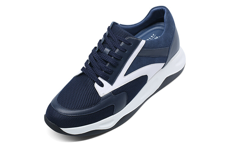 Кроссовки мужские Lifestyle Shoes Men Low-Top Blue He Jinchang — фото 2