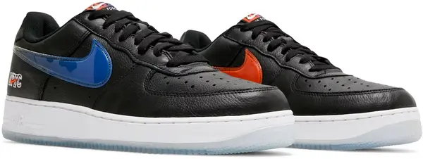 Кроссовки x kith air force 1 низкие Nike, черный — фото 4