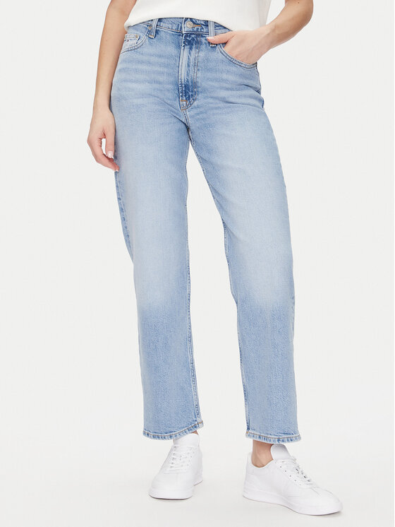 

Джинсы обычного кроя Layla Hr Slim Str Bi0112 Co DW0DW20643 Tommy Jeans, синий